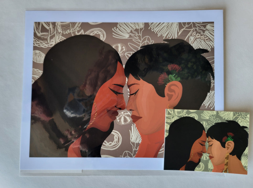 Hi'iaka Hōpoe Art Print